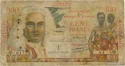 1 NF sur 100 Francs La Bourdonnais ANTILLES FRANÇAISES  1960 P.01