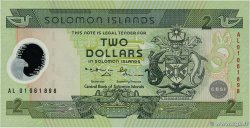2 Dollars Commémoratif ÎLES SALOMON  2001 P.23