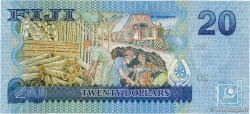 20 Dollars FIJI  2007 P.112a UNC