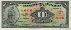 1000 Pesos MEXIQUE  1977 P.052t