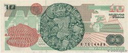 10 Nuevos Pesos MEXICO  1992 P.095 fST+