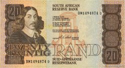 20 Rand AFRIQUE DU SUD  1982 P.121e