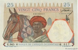 25 Francs FRENCH WEST AFRICA (1895-1958)  1939 P.22