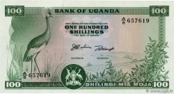100 Shillings OUGANDA  1966 P.05a