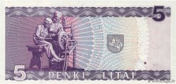 5 Litai LITUANIE  1993 P.55a NEUF