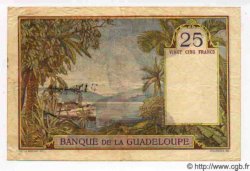 25 Francs GUADELOUPE  1934 P.14 VF