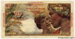 1000 Francs Union Française GUADELOUPE  1947 P.37 PR.SPL