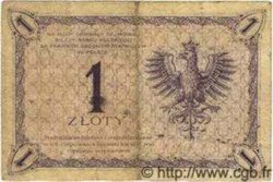 1 Zloty POLOGNE  1924 P.051 TTB