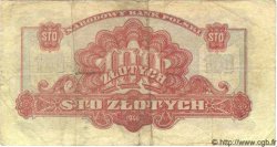 100 Zlotych  POLOGNE  1944 P.117a TB+