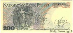 200 Zlotych POLAND  1986 P.144c UNC-
