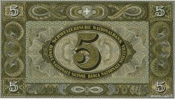 5 Francs SUISSE  1942 P.11j pr.NEUF