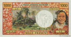 1000 Francs NEW CALEDONIA  1969 P.61 XF+
