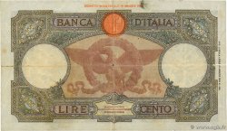 100 Lire ITALY  1942 P.055b F