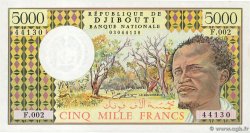 5000 Francs DJIBUTI  1988 P.38b