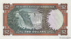 2 Dollars RHODÉSIE  1970 P.31d NEUF