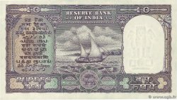 10 Rupees INDE  1962 P.040b SPL