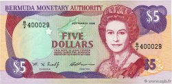 5 Dollars BERMUDA  1995 P.41b UNC