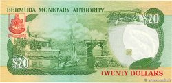 20 Dollars BERMUDA  1996 P.43a UNC