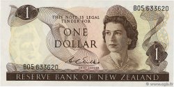 1 Dollar NOUVELLE-ZÉLANDE  1968 P.163b