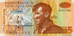 5 Dollars NUOVA ZELANDA  1992 P.177a