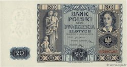 20 Zlotych POLOGNE  1936 P.077