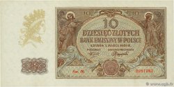 10 Zlotych POLAND  1940 P.094