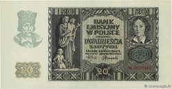 20 Zlotych POLAND  1940 P.095