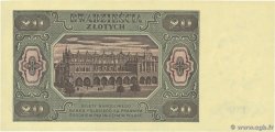 20 Zlotych POLOGNE  1948 P.137 NEUF