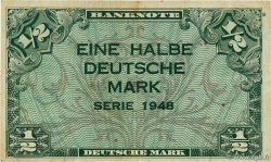1/2 Deutsche Mark GERMAN FEDERAL REPUBLIC  1948 P.01a