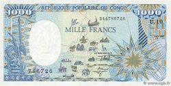 1000 Francs CONGO  1991 P.10c