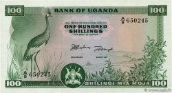 100 Shillings UGANDA  1966 P.05a
