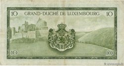 10 Francs LUXEMBOURG  1954 P.48a TB
