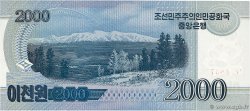 2000 Won Commémoratif NORTH KOREA  2008 P.CS16 UNC