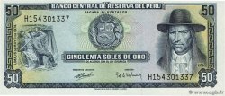 50 Soles de Oro PERU  1974 P.101c