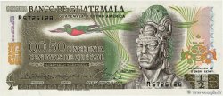 50 Centavos de Quetzal GUATEMALA  1974 P.058b