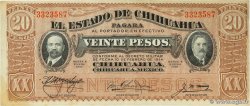 20 Pesos MEXICO  1915 PS.0537b