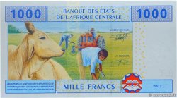 1000 Francs ESTADOS DE ÁFRICA CENTRAL
  2002 P.607Ca FDC