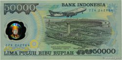 50000 Rupiah Commémoratif INDONÉSIE  1993 P.134a NEUF