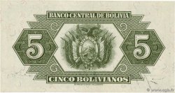 5 Bolivianos BOLIVIA  1928 P.129 UNC