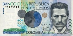 20000 Pesos COLOMBIE  2002 P.454e pr.NEUF