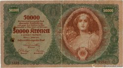 50000 Kronen AUTRICHE  1922 P.080