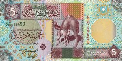 5 Dinar LIBYE  2002 P.65a NEUF