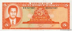 5 Gourdes HAÏTI  1985 P.241a
