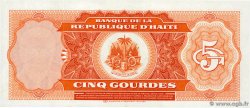 5 Gourdes HAÏTI  1985 P.241a SUP+
