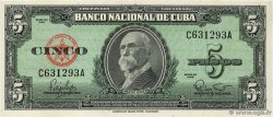 5 Pesos CUBA  1960 P.092a NEUF