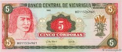 5 Cordobas NICARAGUA  1995 P.180
