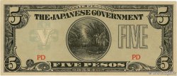 5 Pesos PHILIPPINES  1942 P.107a