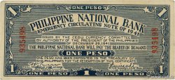 1 Peso PHILIPPINES  1941 P.S215