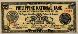20 Pesos PHILIPPINES  1941 P.S218