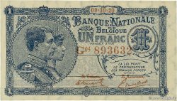 1 Franc BELGIUM  1920 P.092